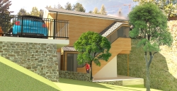 Swiss cottage new house