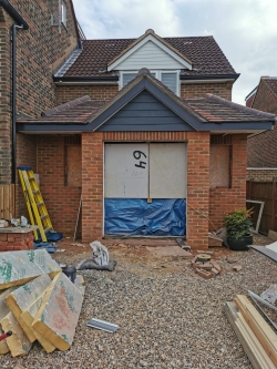 Epsom Downs front porch and interior renovation