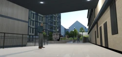 Conversion of a dismissed hospital into flats