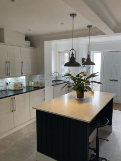 Epsom Downs front porch and interior renovation