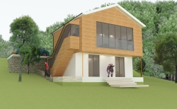 Swiss cottage new house