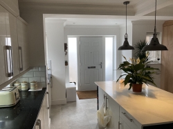 Epsom Downs front porch and interior renovation