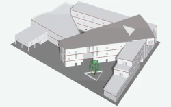 Preliminary study for a museum